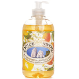 ネスティダンテ ドルチェ ヴィヴェール ビーガン リキッド ソープ - カプリ - オレンジ ブロッサム、フロスト マンダリン & バジル 500ml/16.9oz