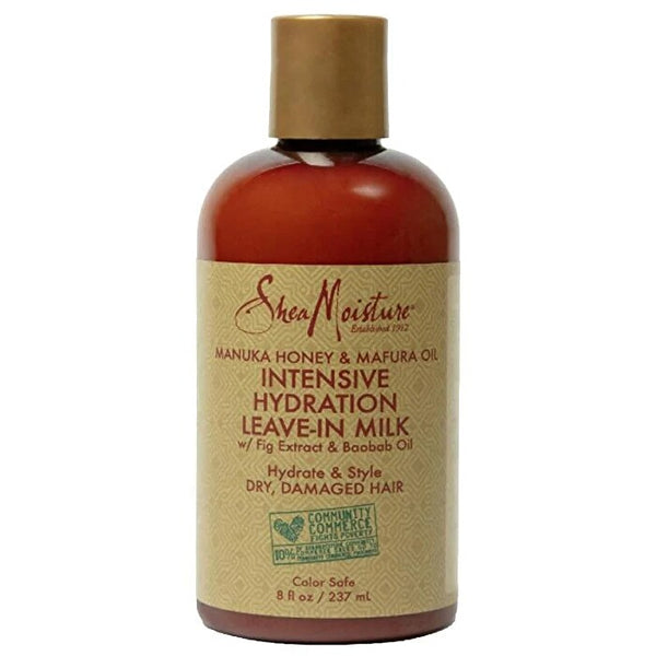 Shea Moisture Manuka Honey And Mafura Oil Intensive Hydration Leave-in Milk For Unisex 240ml/8oz