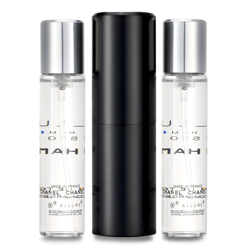 シャネル  アリュールオム　スポーツオードトワレトラベルスプレー ( 2x詰替え )   3x20ml/0.7oz