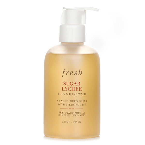 フレッシュ  Sugar Lychee Body & Hand Wash   300ml/10oz