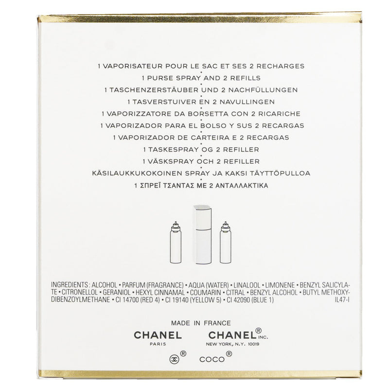 シャネル  ココマドモアゼル ツイスト & スプレー EDP   3x20ml/0.7oz