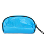 BAG  Blue Cosmetic Bag with Mirror #A