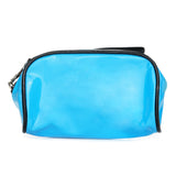 BAG  Blue Cosmetic Bag with Mirror #B