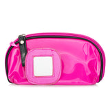 BAG  Pink Cosmetic Bag with Mirror #A