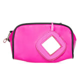 BAG  Pink Cosmetic Bag with Mirror #B