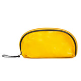 BAG  Yellow Cosmetic Bag with Mirror #A