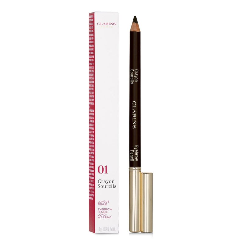 クラランス  クレヨン スルシル - アイブローペンシル - #01 Dark Brown   1.3g/0.045oz