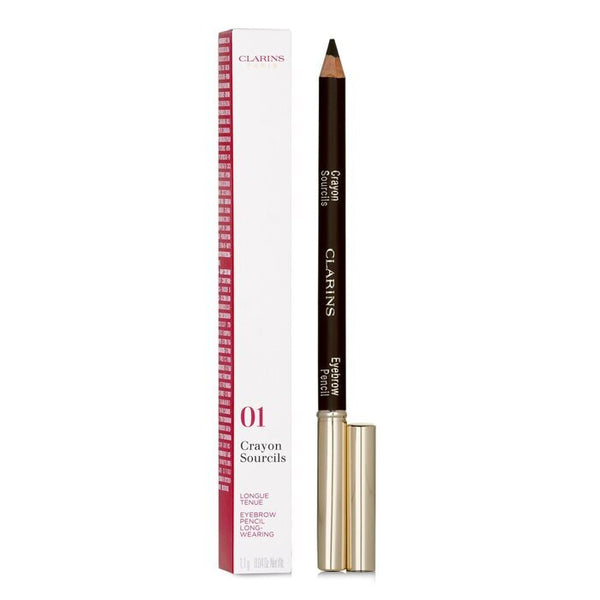 Clarins Eyebrow Pencil - #01 Dark Brown 1.3g/0.045oz