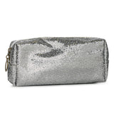 BAG  Shine Cosmetic Bag - Silver