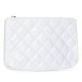 BAG  Square Cosmetic Bag - White