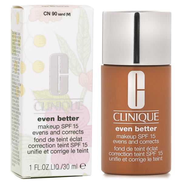 クリニーク  イーブン ベター メークアップ SPF15 (乾燥～混合肌, 混合～脂性肌) - No. 09/ CN90 サンド   30ml/1oz