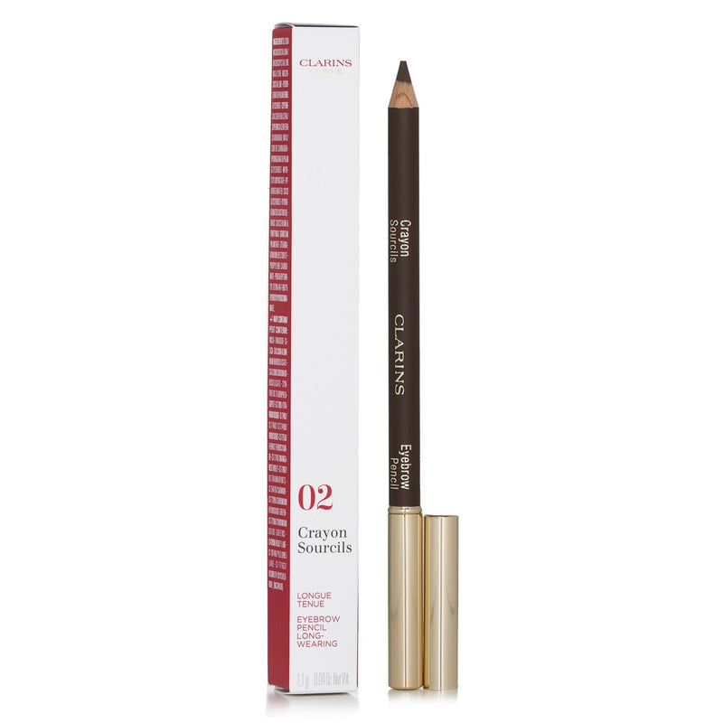 クラランス  クレヨン スルシル - アイブローペンシル - #02 Light Brown   1.3g/0.045oz