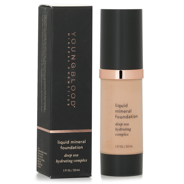 ヤングブラッド  リキッドミネラルファンデーション - Pebble   30ml/1oz