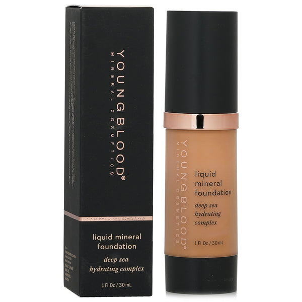 ヤングブラッド  リキッドミネラルファンデーション - Suntan   30ml/1oz