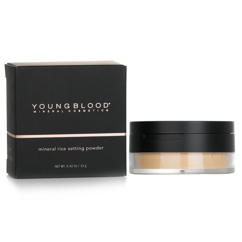ヤングブラッド  ミネラルライスセッティングルースパウダー - Medium   10g/0.35oz