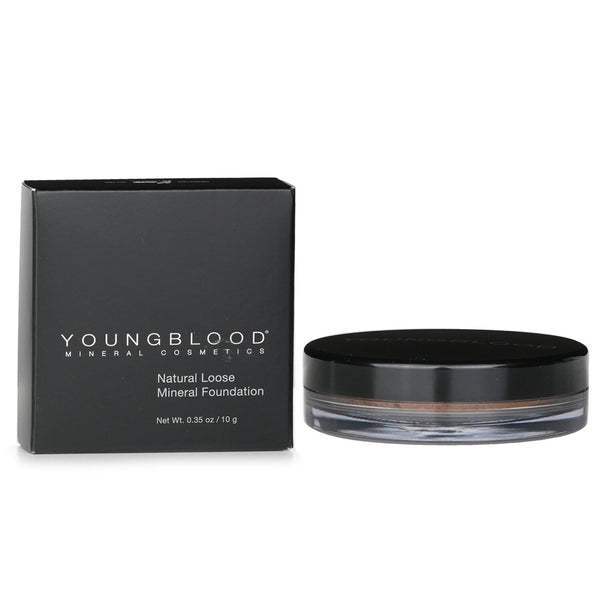 ヤングブラッド  ナチュラルルースミネラルファンデーション - Mahogany   10g/0.35oz