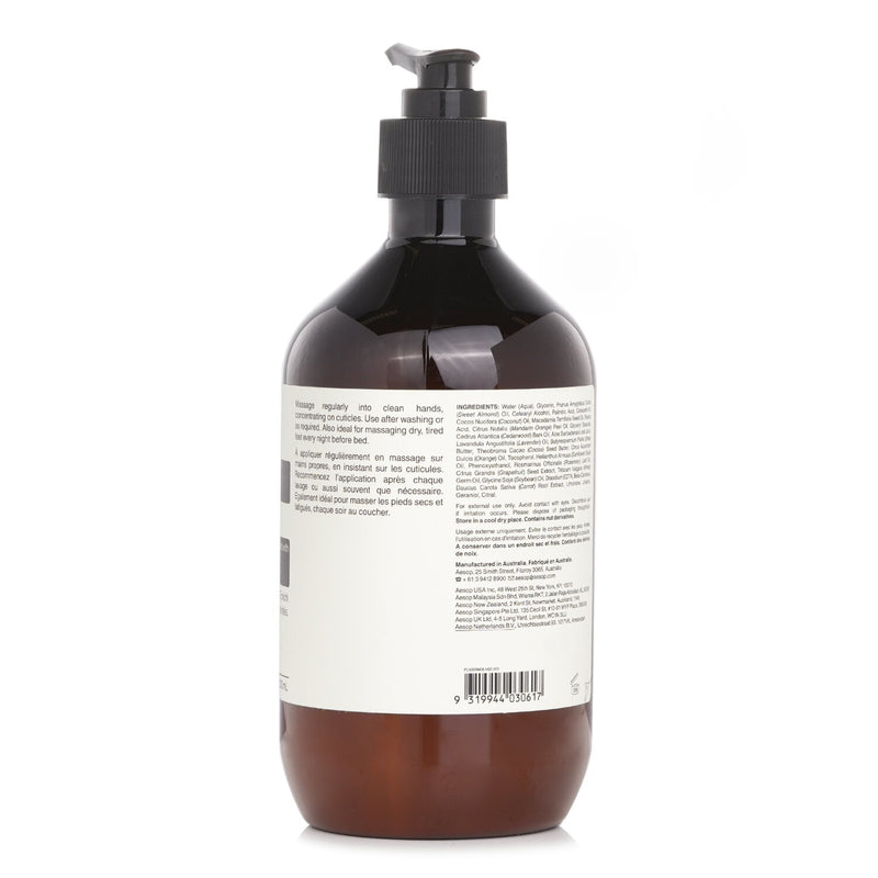 イソップ  レスレクション ハンドバーム 500 ml   500ml/16.67oz