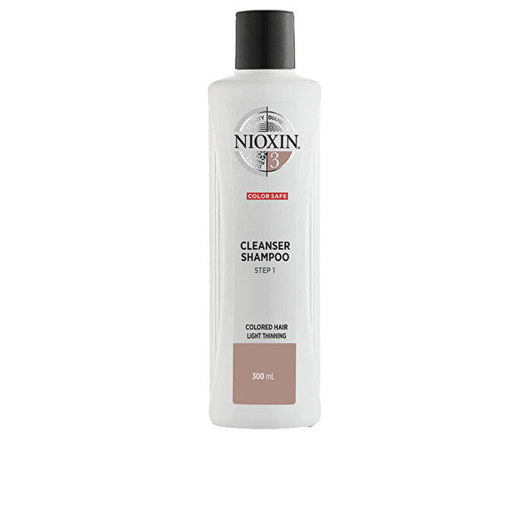 Nioxin Sistema 3 - Champú - Cabello Teñido Ligeramente Debilitado - Paso 1 300ml