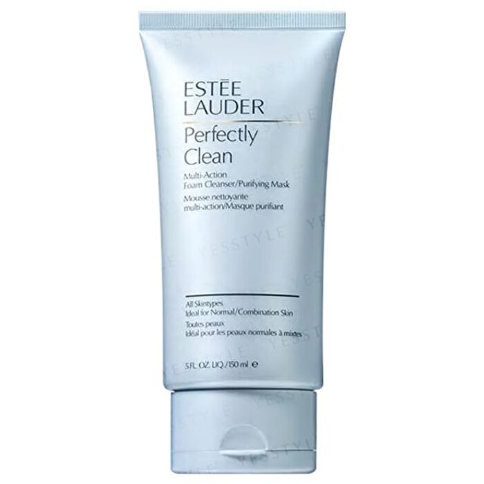 Estee Lauder Perfectly Clean Multi-action Foam Cleanser/ Purifying Mask 150ml/5oz