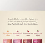 Laka - Fruity Glam Tint Mini Duo Special Set - 6 Types Nutty Edition