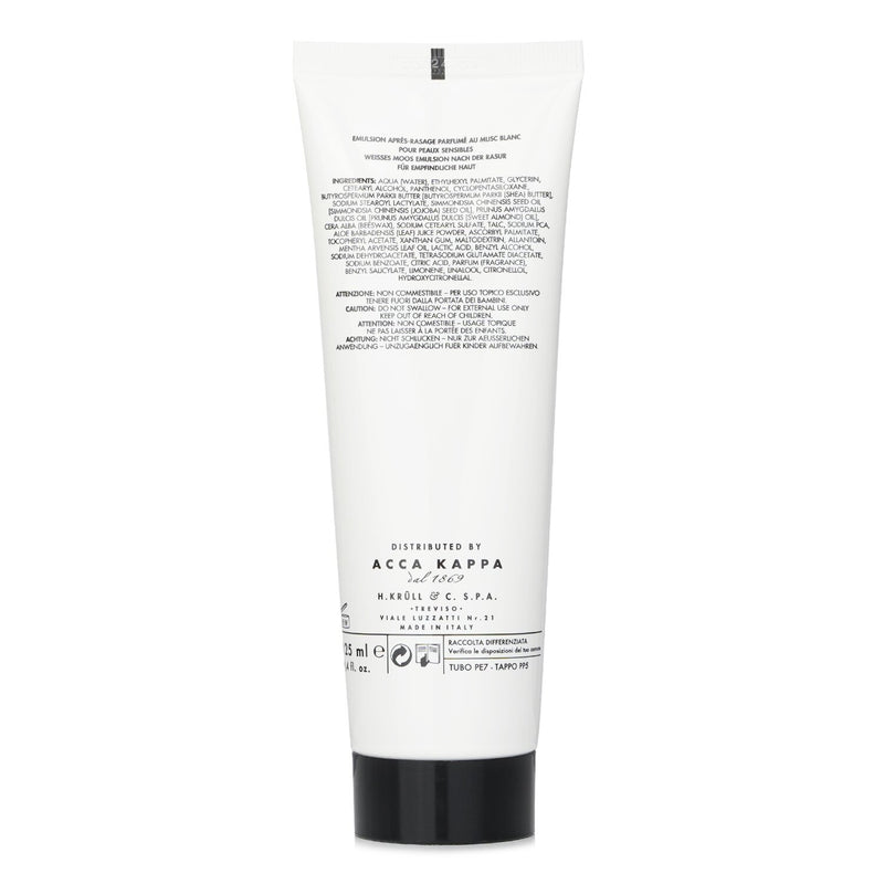 アッカカッパ  ホワイトモス　アフターシェーブエマルジョン   125ml/4.4oz