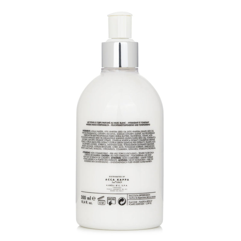 アッカカッパ  ホワイトモス　ボディローション   300ml/10.4oz