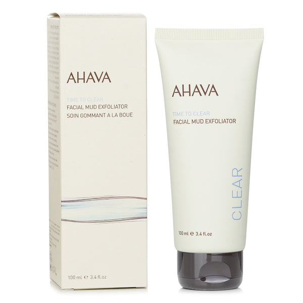 アハバ  タイムトゥクリア フェーシャルマッドエクスフォリエーター   100ml/3.4oz