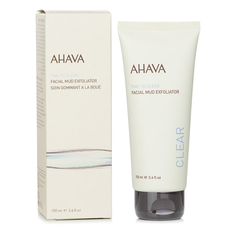 アハバ  タイムトゥクリア フェーシャルマッドエクスフォリエーター   100ml/3.4oz