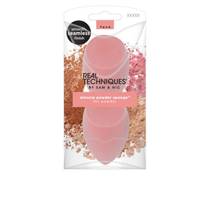 Real Techniques Miracle Powder Sponge 2pk