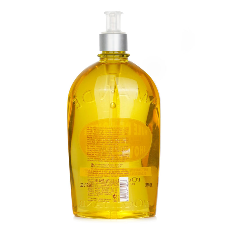 ロクシタン  アーモンドクレンジング&スージングシャワーオイル   500ml/16.7oz