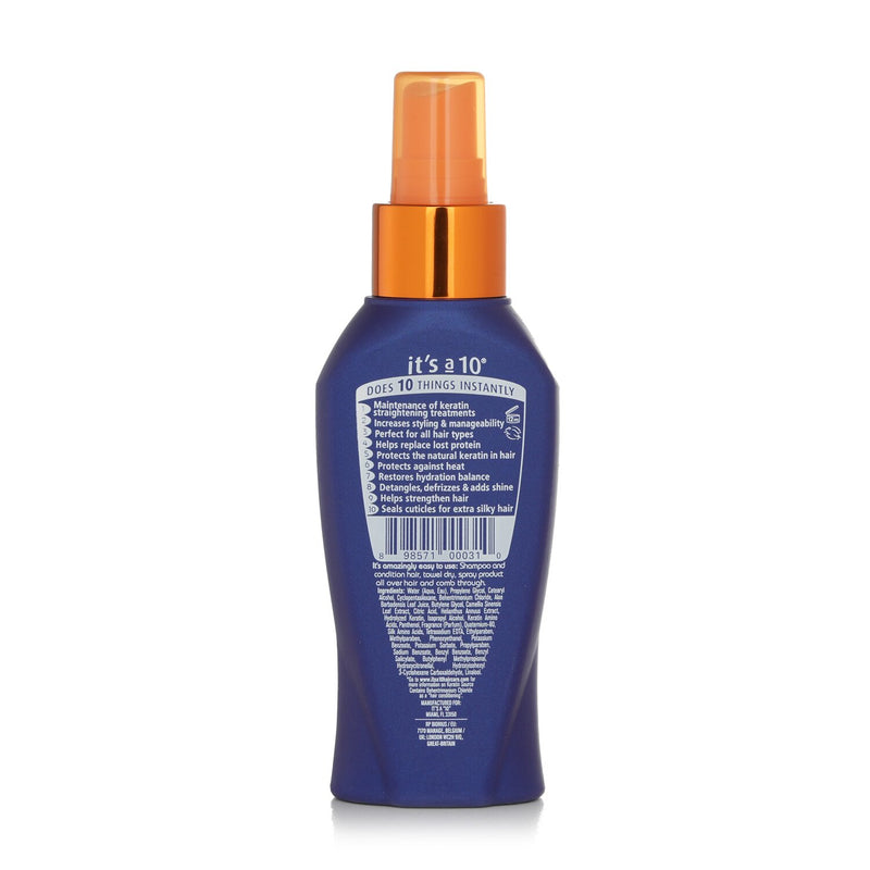 イッツア 10  ミラクル リーブインプラス ケラチン   120ml