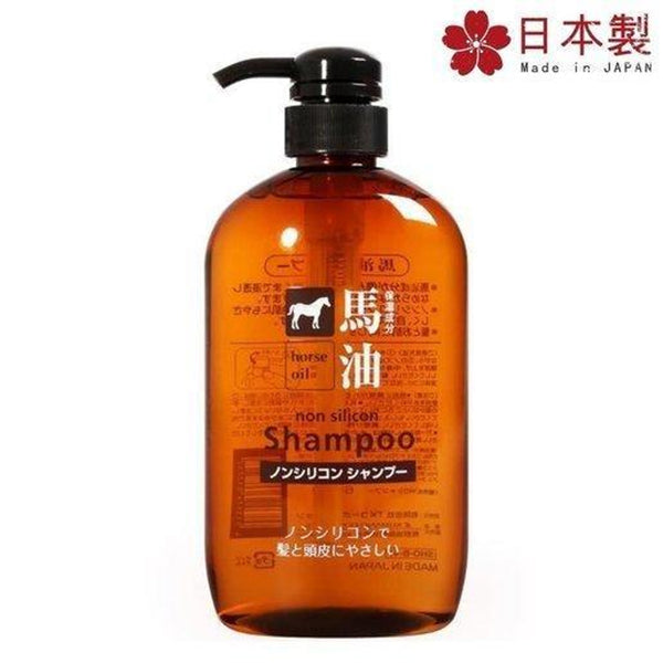 jinwell  Kumano Yushi Kumano Oil Silicone Free Horse Oil Shampoo 600ml (Parallel Import) 4513574012752   600ml