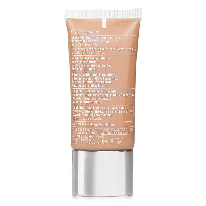 クリニーク  ステイ マット オイル フリー メイクアップ - # 09 / CN 52 Neutral   30ml/1oz