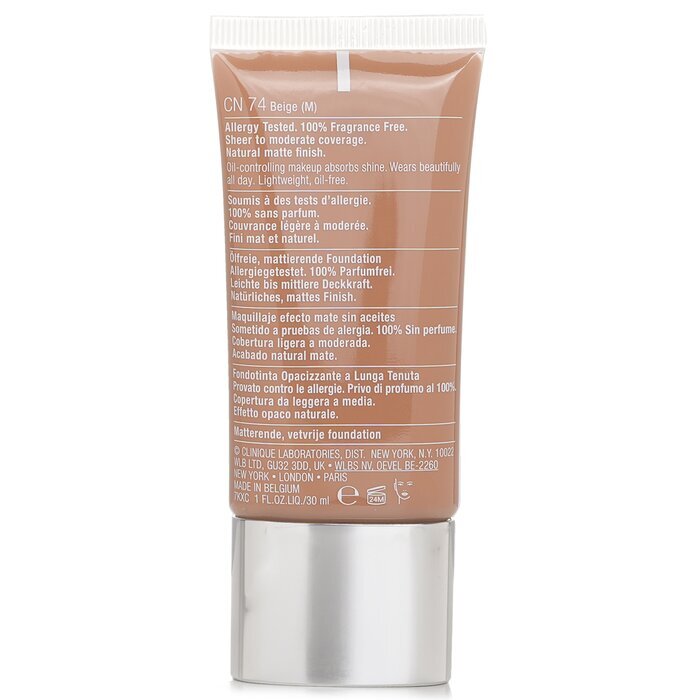 Clinique Stay Matte Oil Free Makeup - # 15 / CN 74 Beige 30ml/1oz