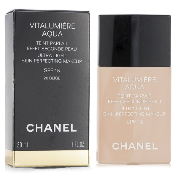 シャネル  ヴィタルミエール アクア SPF 15 - # 20 Beige   30ml/1oz