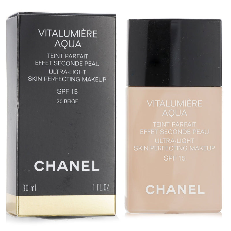シャネル  ヴィタルミエール アクア SPF 15 - # 20 Beige   30ml/1oz
