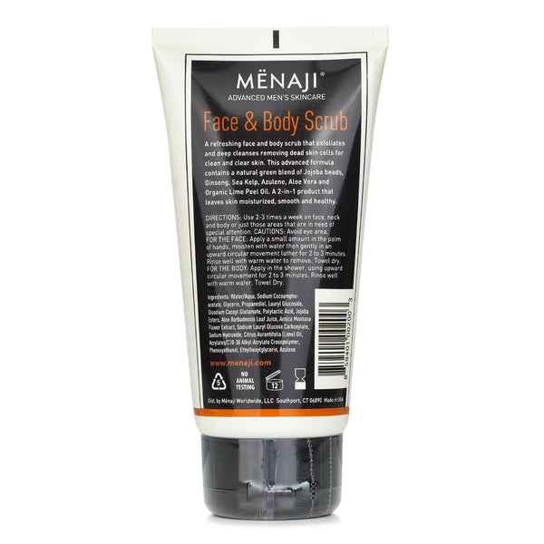 メナジ  フェース & ボディ スクラブ   170ml/5.75oz