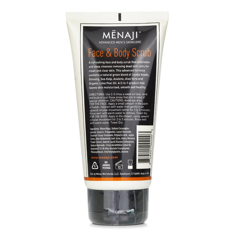 メナジ  フェース & ボディ スクラブ   170ml/5.75oz