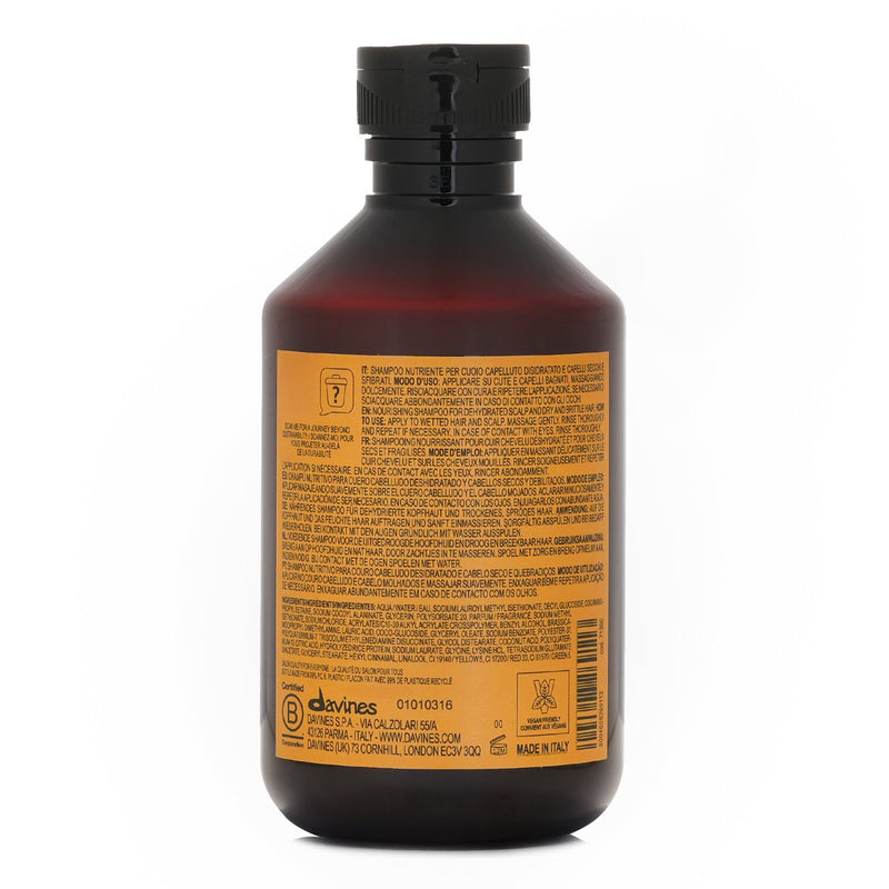ダヴィネス  ナチュラルテック ナリッシングシャンプー (乾燥して切れやすい髪に)   250ml/8.45oz