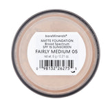 ベアミネラル  ベアミネラル マット ファンデーション SPF15 - Fairly Medium   6g/0.21oz