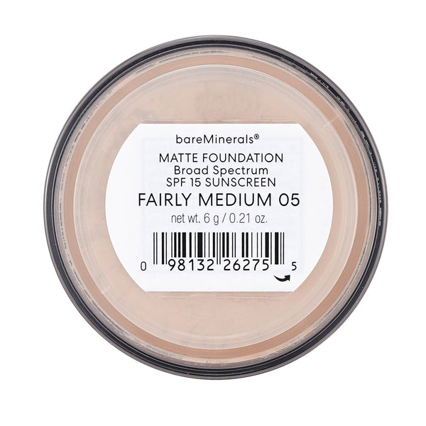 ベアミネラル  ベアミネラル マット ファンデーション SPF15 - Fairly Medium   6g/0.21oz