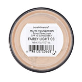 ベアミネラル  ベアミネラル マット ファンデーション SPF15 - Fairly Light   6g/0.21oz