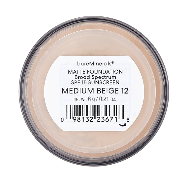 ベアミネラル  ベアミネラル マット ファンデーション SPF15 - Medium Beige   6g/0.21oz