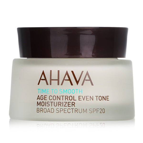 アハバ  タイムトゥスムース エイジ コントロール イーブントーン モイスチャライザー SPF 20   50ml/1.7oz