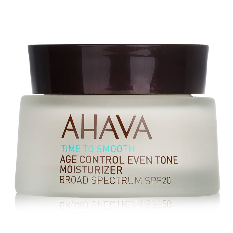 アハバ  タイムトゥスムース エイジ コントロール イーブントーン モイスチャライザー SPF 20   50ml/1.7oz