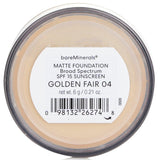 ベアミネラル  ベアミネラル マット ファンデーションボードスペクトラム SPF15 - Golden Fair   6g/0.21oz