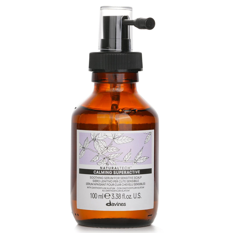 ダヴィネス  ナチュラルテック カーミング スーパーアクティブ スージングセラム (敏感な頭皮に)   100ml/3.38oz