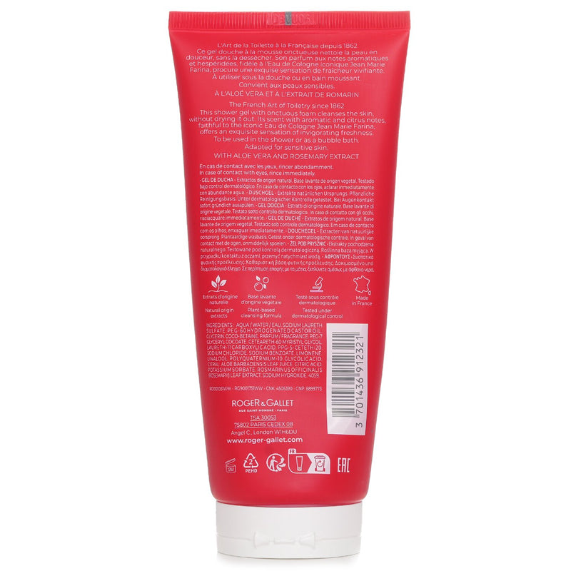 ロジェガレ  ジャン マリー ファリナ フレッシュシャワージェル(新方式)   200ml/6.6oz