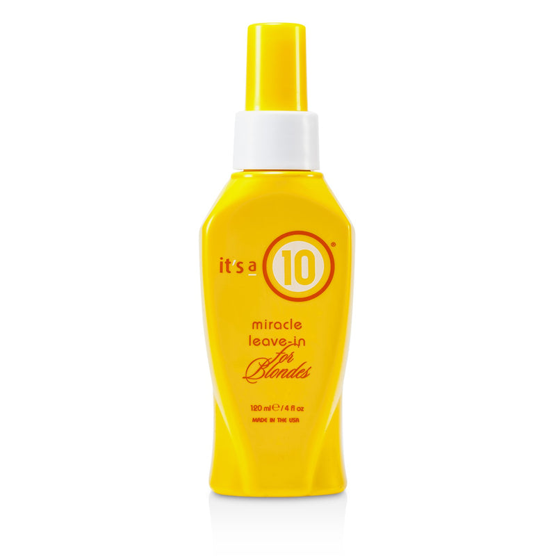 イッツア 10  ミラクル リーブイン (ブロンド用)   120ml/4oz