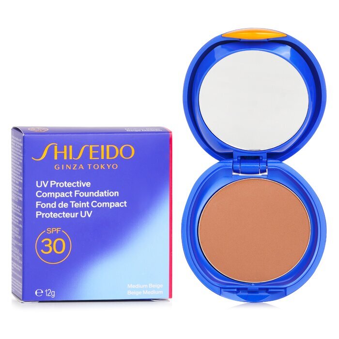 Shiseido UV Protective Compact Foundation SPF 30 (Case+Refill) - # SP60 Medium Beige (Random Packaging) 12g/0.42oz